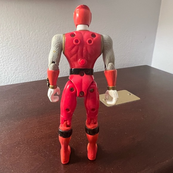 Red Power Ranger Action Figure Toy - Picture 2 of 5